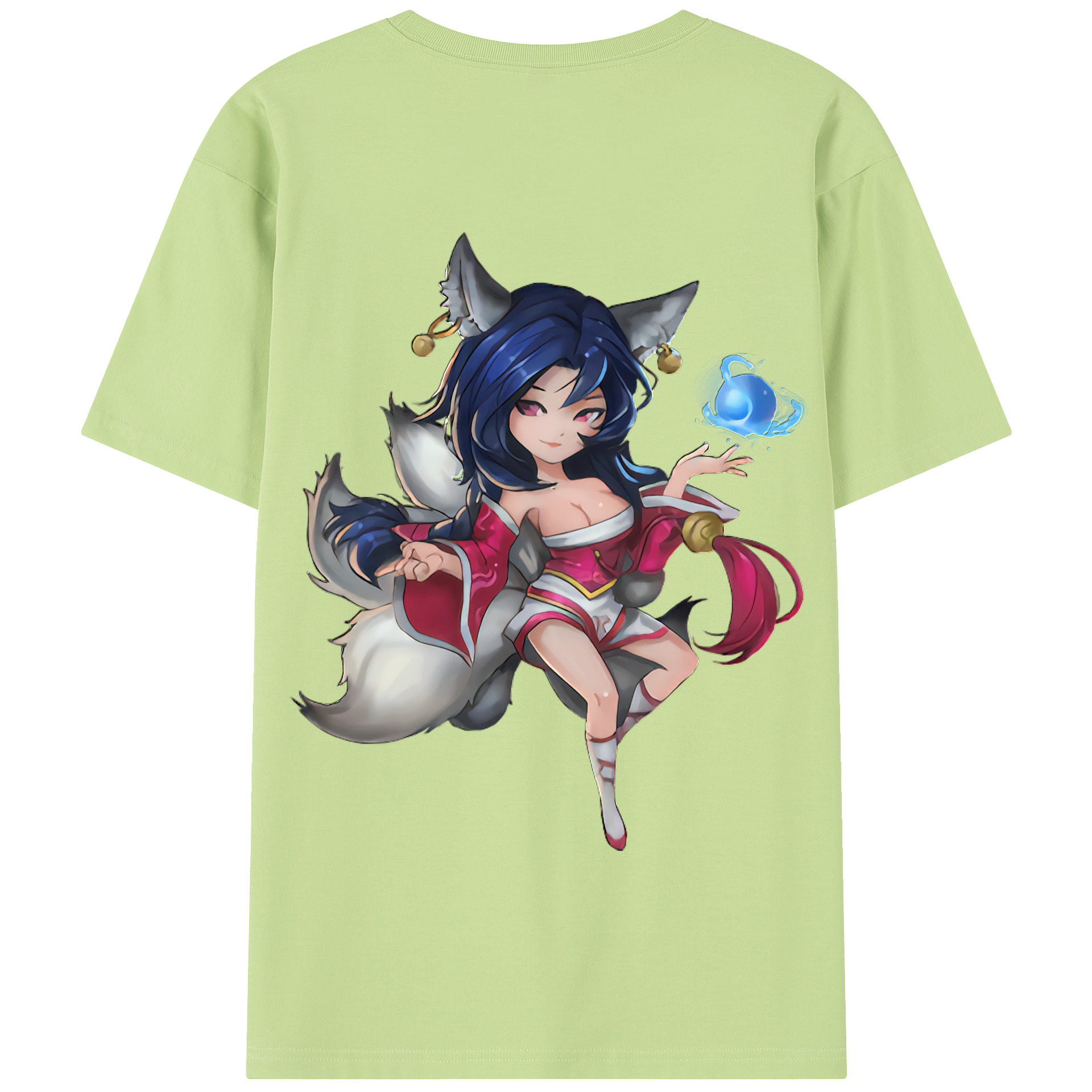 リーグ・オブ・レジェンド League of Legends LOL 綿100％半袖Tシャツ（背面プリント）